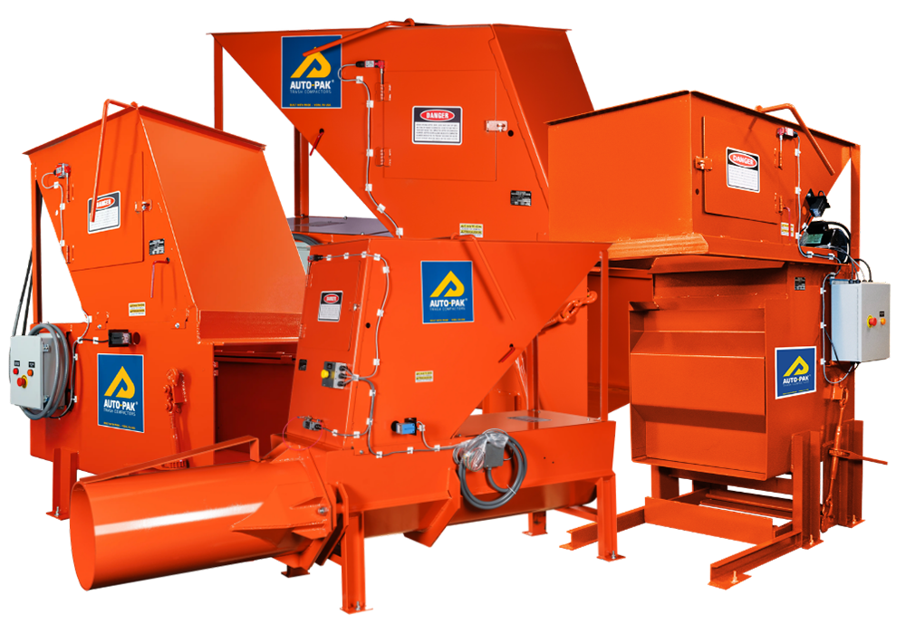 Auto-Pak Trash Compactors