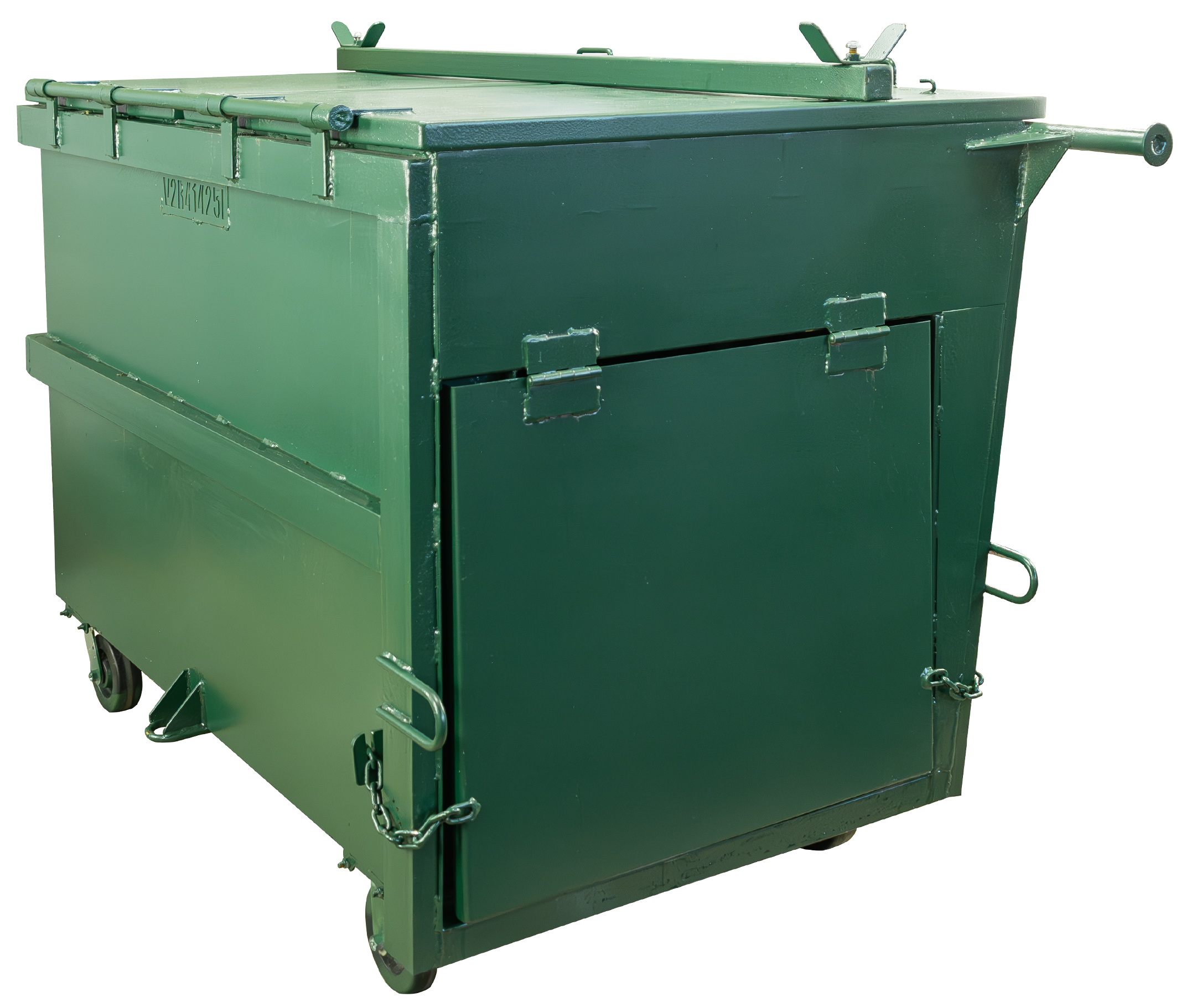 Front Loader Compaction Container